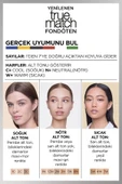 3 Adet Loreal Paris True Match Fondöten 3C Soğuk Alt Ton ve ROSIE Pamuk thumbnail 5