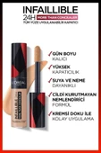 3 Adet Loreal Paris Infaillible 24H More Than Concealer 322 Ivory ve ROSIE Pamuk thumbnail 2