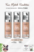 3 Adet Loreal Paris True Match Fondöten 2C Soğuk Alt Ton ve ROSIE - 1