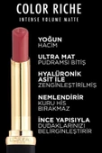 3 Adet Loreal Paris Color Riche Intense Volume Matte 640 Nude Independant ve ROSIE thumbnail 3