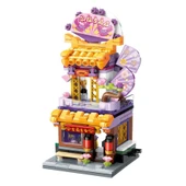 Keeppley City Corner K28001 Folding Fan Shop Yelpaze Dükkanı Yapı Blokları Oyuncak Seti - 1