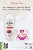 Hacı Şakir Nar 2si 1 Arada Şampuan 500 ml,  Leylak Kokulu Banyo Sabunu 4 x 150 gr ve ROSIE thumbnail 1