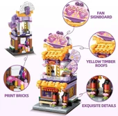 Keeppley City Corner K28001 Folding Fan Shop Yelpaze Dükkanı Yapı Blokları Oyuncak Seti - 7