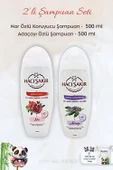Hacı Şakir Nar 2si 1 Arada Şampuan 500 ml, Adaçayı Şampuan 500 ml ve ROSIE - 1