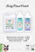 Green Clean Baby  Çamaşır Yumuşatıcı 5 lt, Çamaşır Deterjanı 1lt, Leke Çıkarıcı 1lt ve ROSIE thumbnail 1