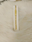 GOLD PLAKA BİLEKLİK - 2