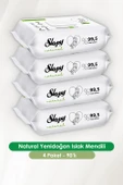 Sleepy 4'lü Natural Yenidoğan Islak Mendili 90 Adet ve ROSIE thumbnail 2