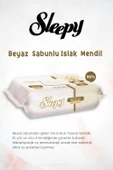 3 Adet Sleepy Beyaz Sabun Kokulu Islak Havlu Mendil 90'lı ve ROSIE thumbnail 2