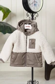 Peluş Bebek Çocuk Mevsimlik Mont 51309 - 1