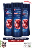 Clear Men 3'lü Hızlı Stil 2'si 1 Arada Şampuan 350 ml  ve ROSIE thumbnail 1
