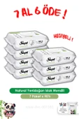 Sleepy 7 AL 6 ÖDE Natural Yenidoğan Islak Mendili 90 Adet ve ROSIE thumbnail 1