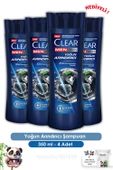 Clear Men 4'lü Yoğun Arındırıcı Kepeğe Karşı Şampuan 350 ml ve ROSIE thumbnail 1