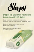 Sleepy 6 Adet Doğal Ve Organik Islak Mendil 50 Adet, Bebek Örtüsü 10'lu ve ROSIE thumbnail 4