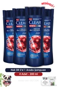 Clear Men 4'lü Hızlı Stil 2'si 1 Arada Şampuan 350 ml  ve ROSIE thumbnail 1