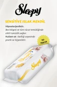 Sleepy Natural Ultra Hassas Gece Ped 18'li,Günlük Ped 40'lı  Sensitive 50'li Mendil ve ROSIE thumbnail 4