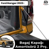 S-Dizayn Ford Ranger 4 Bagaj Kapağı Amortisörü 2 Prç. 2023 Üzeri A+ Kalite thumbnail 1