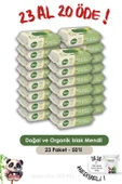 Sleepy 23 AL 20 ÖDE Doğal Ve Organik Islak Mendil 50 Adet ve ROSIE - 1