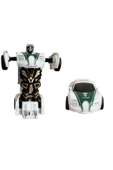 JOYFUL CHİLD Robota Dönüşen Polis Sürtmeli Polis Arabası Oyuncak Transformers Robot Araba - 1