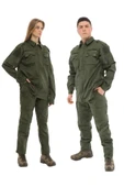 Single Sword Outdoor Unisex Kışlık Gömlek&Pantolon Alt Üst Takım - 9