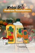 Sıvı Sabun 1500 ml, Krem 50 ml, Kolonya 1 lt Bodrum Mandalina ve Rosie Hediye thumbnail 1