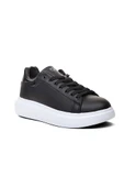 Best Of 150-25 Deri Comfortable Erkek Sneaker Siyah Beyaz - 1