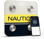 Nautica Sport Collection Vücut Analizli Akıllı Bluetooth Tartı Baskül Logo Sarı - 6