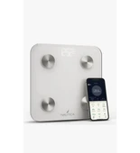 Nautica BT600 Bluetooth Vücut Analizli Yağ Kas Su Ölçer Akıllı Tartı Beyaz - 1