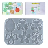 Epoksi Silikon Kalıp Çiçek Modelleri Lamba Avize Süsleme Kalıbı thumbnail 1