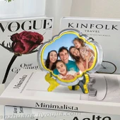 Epoksi Reçine Silikon Kalıp Ayaklı Resimlik Fotoğraflık Çerçeve Fotoğraf Standı Kalıbı - 4