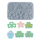 Epoksi Silikon Kalıp Çiçek Modelleri Lamba Avize Süsleme Kalıbı thumbnail 3