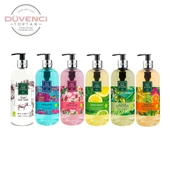 Eyüp Sabri Tuncer Sıvı Sabun Seti Ayvalık Zeytin Çiçeği, Çeşme Limonu, Japon Kiraz Çiçeği, Okyanus, Bodrum Mandalinası, Eşek Sütlü 500 ML thumbnail 1