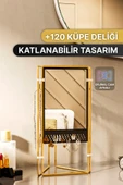 Bino Takılık Takı Standı Makyaj Takı Organizeri Kolye Küpe Yüzük Bileklik Askılık Takı Dolabı Takı Kutusu - 3