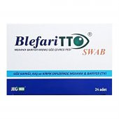 TTO Blefaritto Swab Göz Temizleme Mendili 24 Adet - 1