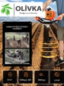 OLİVKA 2.0 Hp 52 CC Toprak Burgu Makinesi Easy Start 20 Cm UC - 3