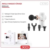 4 Hız Ayarlı 4 Başlıklı Şarjlı 3000 Mah Bataryalı Boyun Ense Bacak Vücut Masaj Aleti FG01 - 4