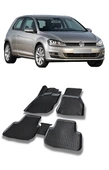 VW Golf 7 2013-2020 3d Havuzlu Araca Özel Paspas Takımı - 1