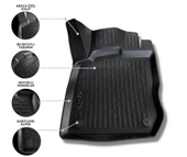 VW Golf 7 2013-2020 3d Havuzlu Araca Özel Paspas Takımı - 4