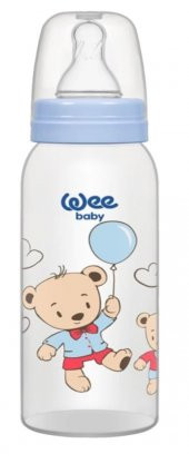 Wee Baby Klasik PP Biberon 250 ml 852 0-6 Ay Mavi - 1