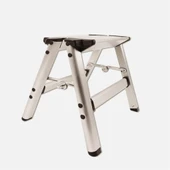 Alüminyum 2 Basamaklı Merdiven MR114 Tabure 34x30cm - 1