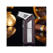 Flabox Aletli Pipo Çakmağı Desenli Kahve - 1