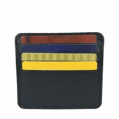 Hakiki Deri 8 Gözlü Kartlık Guti Siyah thumbnail 1