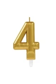 4 Rakam Mum Gold Renk - 1