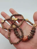 Ahşap & Jasper Tasarım Unisex Otantik Kolye (56104) thumbnail 1