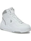 U.S.POLO ASSN MILOW HI 4FX BEYAZ COMFORT CASUAL ANATOMİK SPOR AYAKKABI - 1