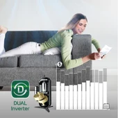 Lg AC18BH UV Artcool 18000 Btu Wifi R32 Gaz A++ İnverter Klima - 7