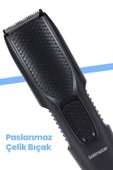 Goldmaster GM-8120 Spago Kablosuz Paslanmaz Çelik Micro USB Şarj Özellikli Saç Sakal Makinesi - 5