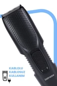 Goldmaster GM-8120 Spago Kablosuz Paslanmaz Çelik Micro USB Şarj Özellikli Saç Sakal Makinesi - 6