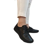 Voyager 9523 Siyah Hakiki Deri Bayan Ayakkabı - 2