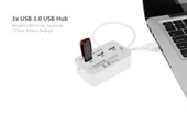 Tx TXACUCR340 3 x USB 3.0 HUB ve Çoklu Harici Kart Okuyucu - 4