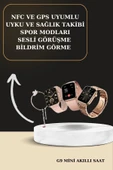 3 Kordonlu Pembe Amoled Ekran Akıllı Saat ve Yeni Nesil Pro Kablosuz Bluetooth Kulaklık ANC/ENC - 2